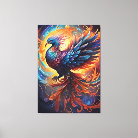 Phoenix Canvas Print (Voorkant)