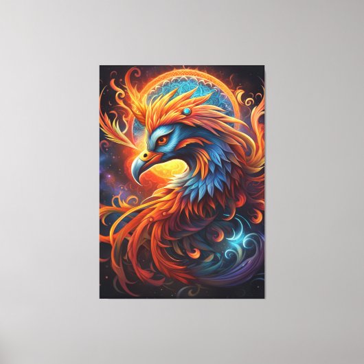 Phoenix Canvas Print (Voorkant)