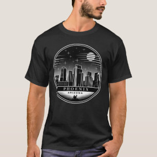 Phoenix City Arizona Verenigde Staten Minimalist T-shirt
