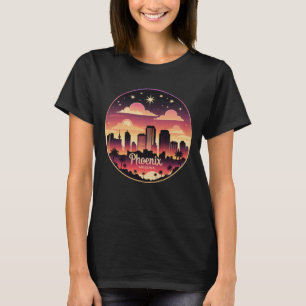 Phoenix City Arizona Verenigde Staten Minimalist T-shirt