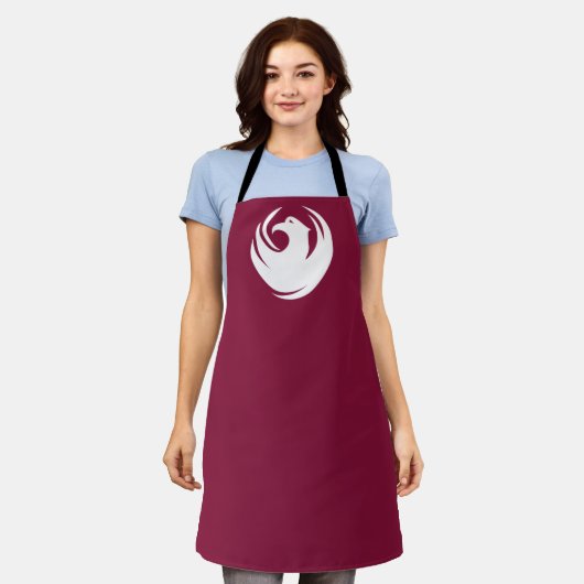 Phoenix City flag Apron Schort (Gedragen)