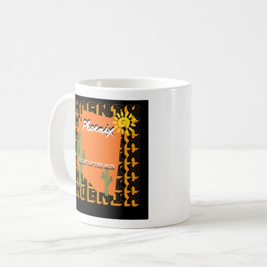 Phoenix coffee mug  koffiemok (Voorkant links)