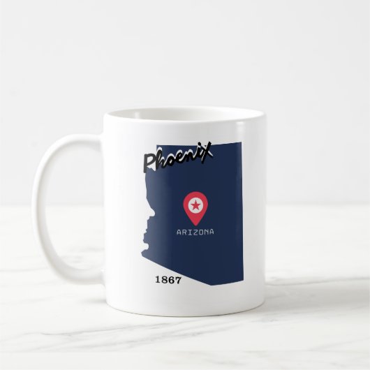 Phoenix coffee mug  koffiemok (Links)