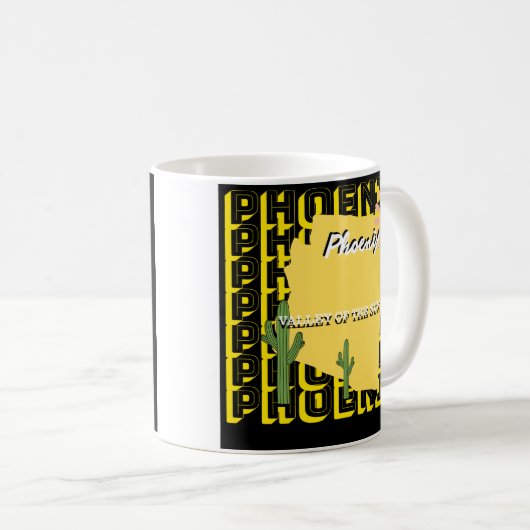 Phoenix coffee mug  koffiemok (Voorkant rechts)