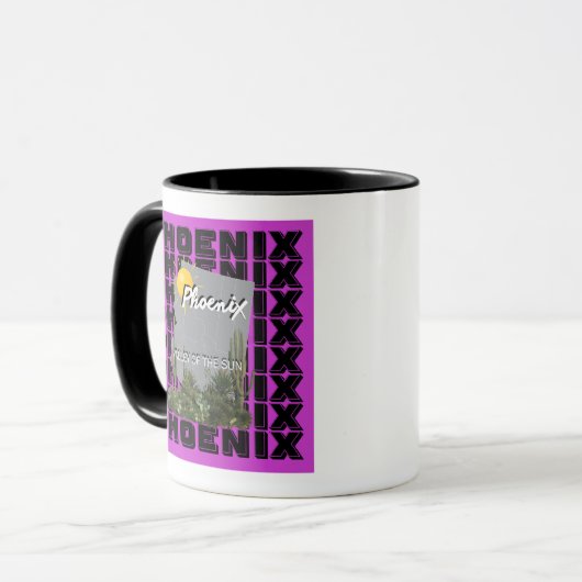 Phoenix coffee mug  mok (Voorkant links)