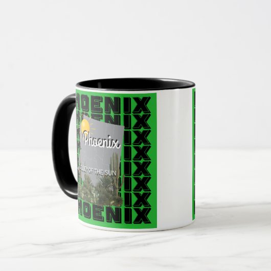 Phoenix coffee mug  mok (Voorkant links)