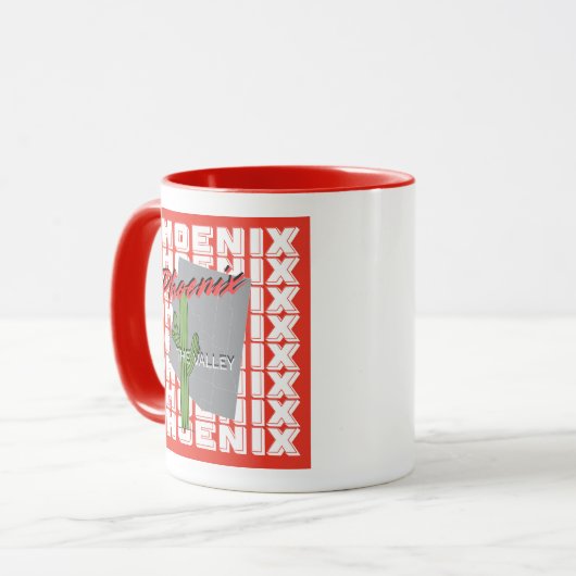 Phoenix coffee mug  mok (Voorkant links)