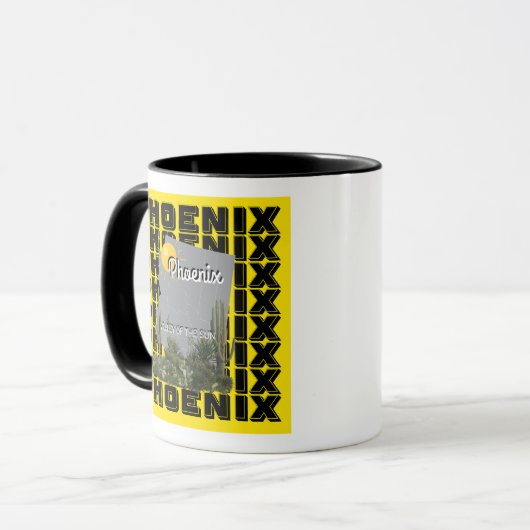 Phoenix coffee mug  mok (Voorkant links)