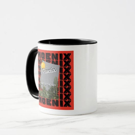 Phoenix coffee mug  mok (Voorkant links)