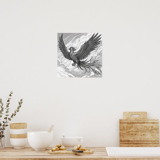 Phoenix Concept Art Poster (Keuken)