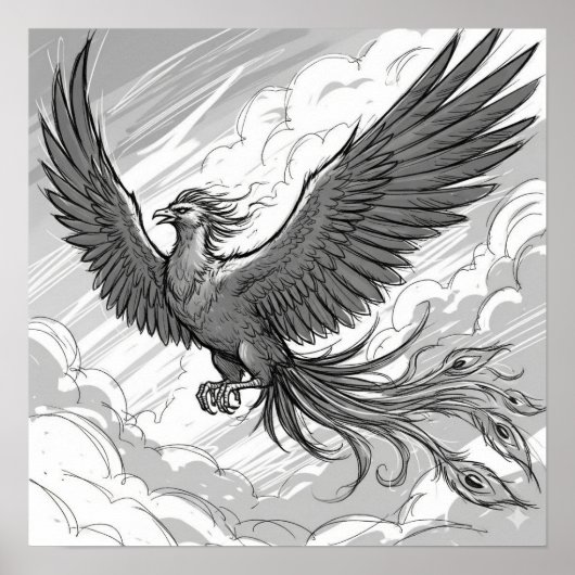 Phoenix Concept Art Poster (Voorkant)