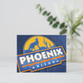 Phoenix Coyote Briefkaart (Staand voorkant)