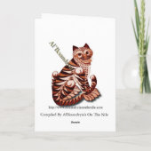 Phoenix Dank u kaart (Achterkant)