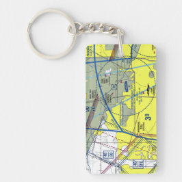 Phoenix Deer Valley Airport-diagram/taxisdiagram Sleutelhanger