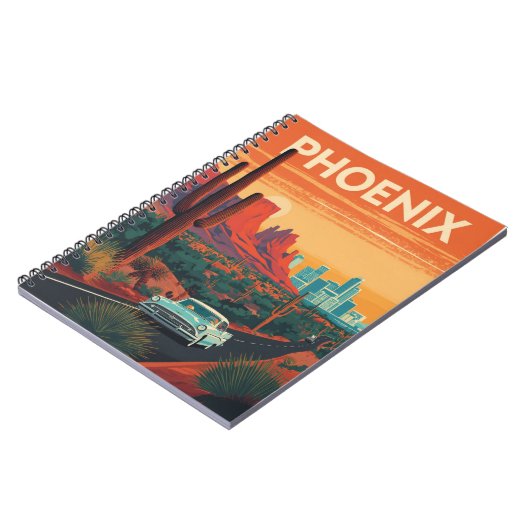 Phoenix Desert Travel Notitieboek (Linkerzijde)