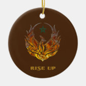Phoenix Design Keramisch Ornament (Voorkant)