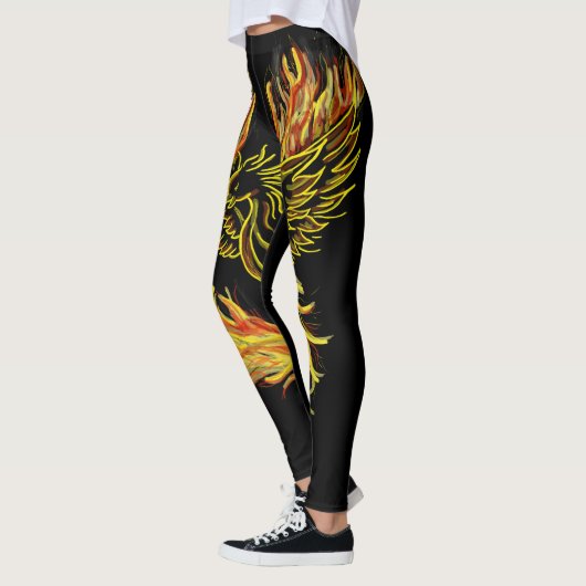 Phoenix die uit de Leggings aan de voorzijde van d (Links)