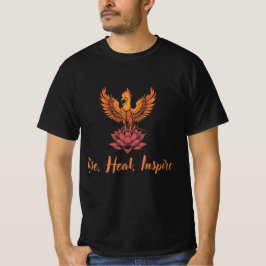 Phoenix Doctor Healing Lotus - Rise, Heal, Inspire T-shirt