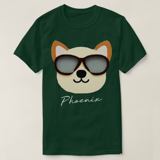 Phoenix Dog T-shirt (Design voorkant)