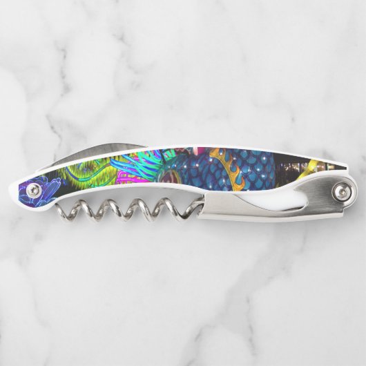 Phoenix Dragon Lantern Kurkentrekker (Achterkant)