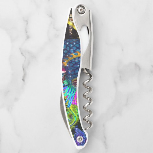 Phoenix Dragon Lantern Kurkentrekker (Achterkant)