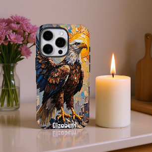 Phoenix Eagle, Fiery Rebirth iPhone 16 Pro Hoesje