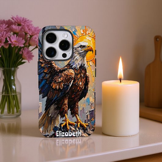 Phoenix Eagle, Fiery Rebirth Case-Mate iPhone Case
