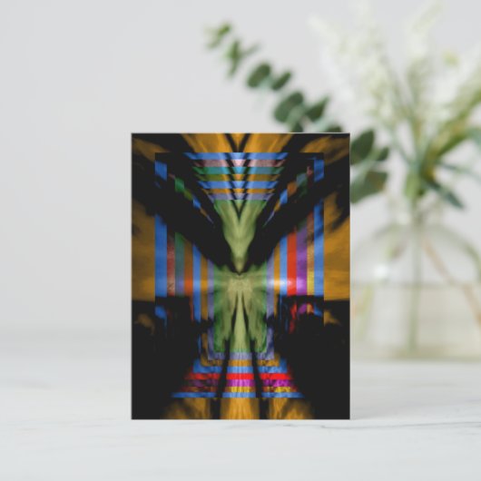 Phoenix Elegant Stationary by MonQui' Designs Briefkaart (Staand voorkant)