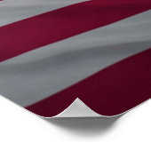 Phoenix en de vlag poster (Hoek)