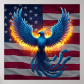 Phoenix en de vlag poster (Voorkant)