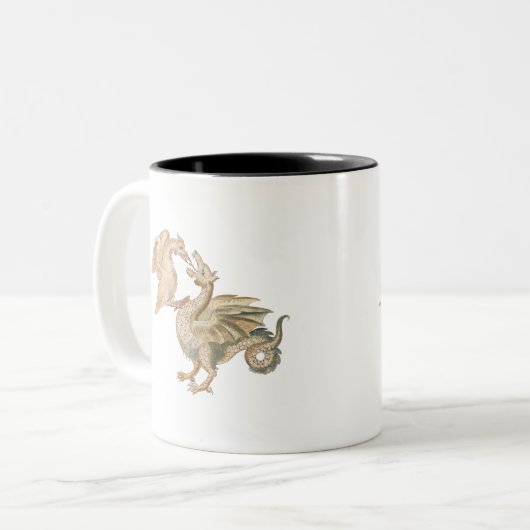 Phoenix en Dragon Alchemical Mok (Voorkant links)