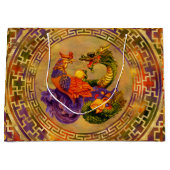Phoenix en Dragon - kleur en goud Groot Cadeauzakje (Voorkant)