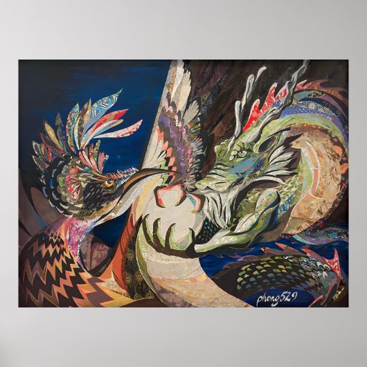 Phoenix en Dragon Poster (Voorkant)