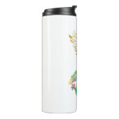 Phoenix en het Dragon Oriental Yang Design Thermosbeker (Gedraaid links)