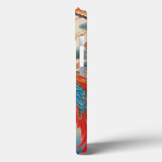 Phoenix en Lotus Case-Mate iPhone Case (Achterkant / Links)