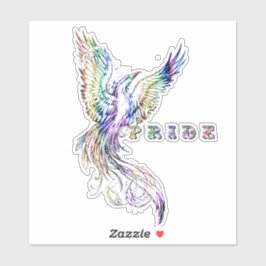Phoenix en trots sticker