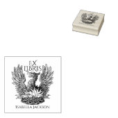  Phoenix Ex Libris Bibliotheek Boek Rubberstempel (Gestempeld)