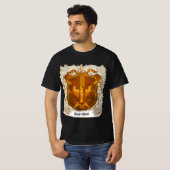 Phoenix Family Crest Surname T-shirt (Voorkant volledig)