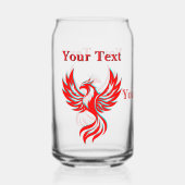 Phoenix Fantasy  Blikvorm Glas (Voorkant)