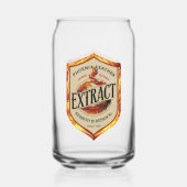 Phoenix Feather Extract Halloween Party Blikvorm Glas (Achterkant)