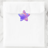 Phoenix Feathers - Verf Splatter Ster Sticker (Tas)