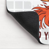 Phoenix "Find Your Fire" Grid Muismat (Hoek)