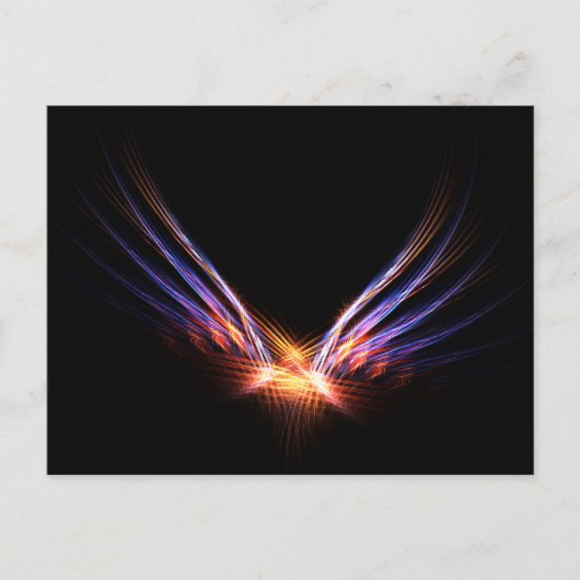 Phoenix Fire Bird Briefkaart (Voorkant)