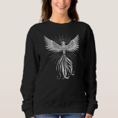 Phoenix Fire Bird Magic Fantasy Phoenix Trui (Voorkant)