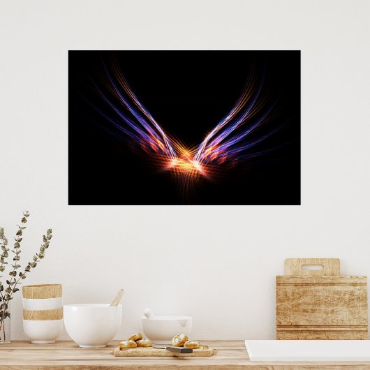 Phoenix Fire Bird Poster (Keuken)