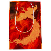 Phoenix & Fire Medium Cadeauzakje (Voorkant)
