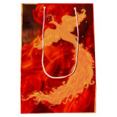 Phoenix & Fire Medium Cadeauzakje (Achterkant)