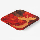 Phoenix & Fire Papieren Bordje (Gebogen)