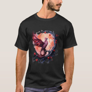Phoenix Fire Phoenix Bird Mythical Bird Rejuvenati T-shirt