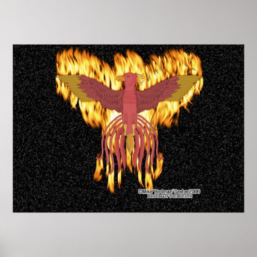 Phoenix Fire Poster (Voorkant)